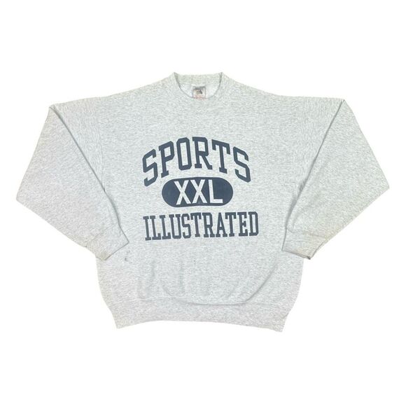 Vintage 90’s Fruit of the Loom Sports Illustrated Crew Neck Sweatshirt - Sz XL - Picture 1 of 8